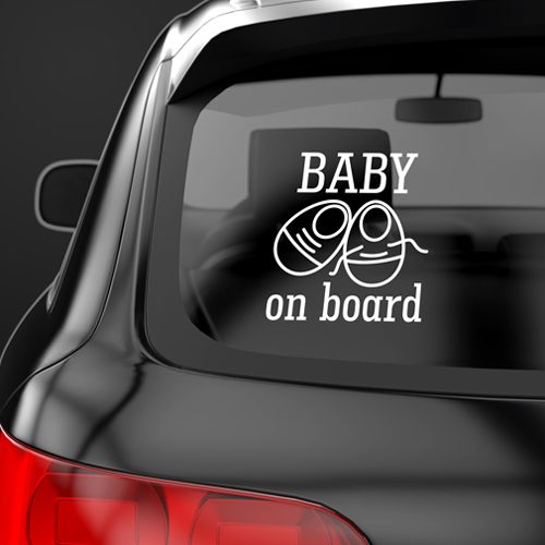 Αυτοκόλλητα Baby On Board